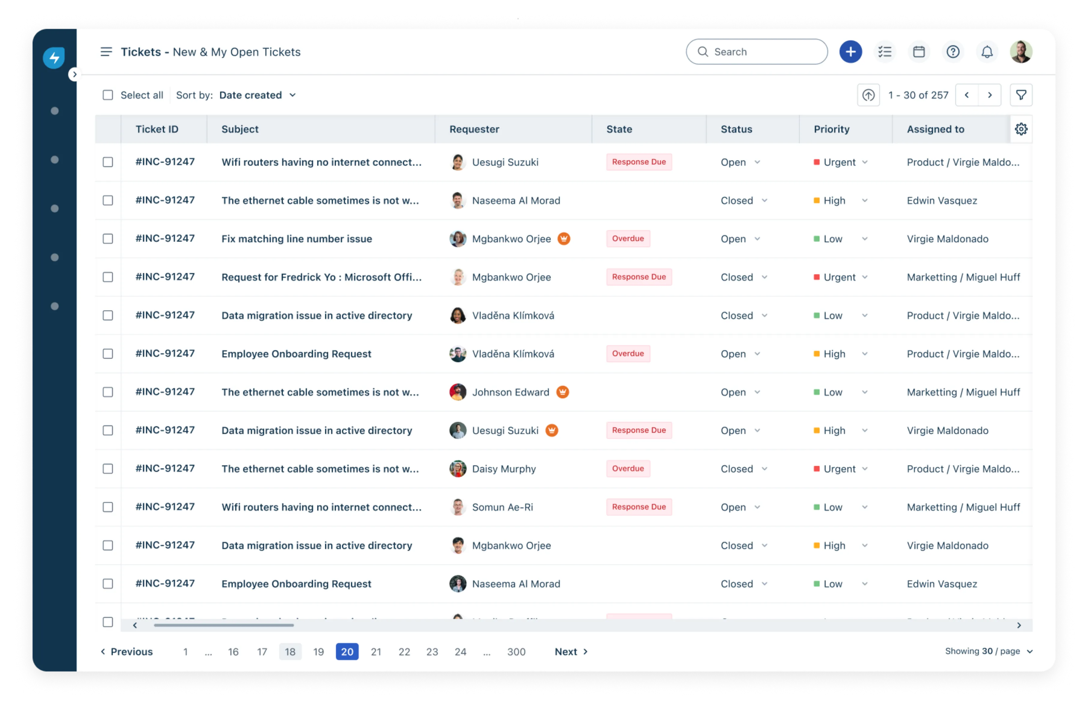 Freshservice for MSPs screenshot