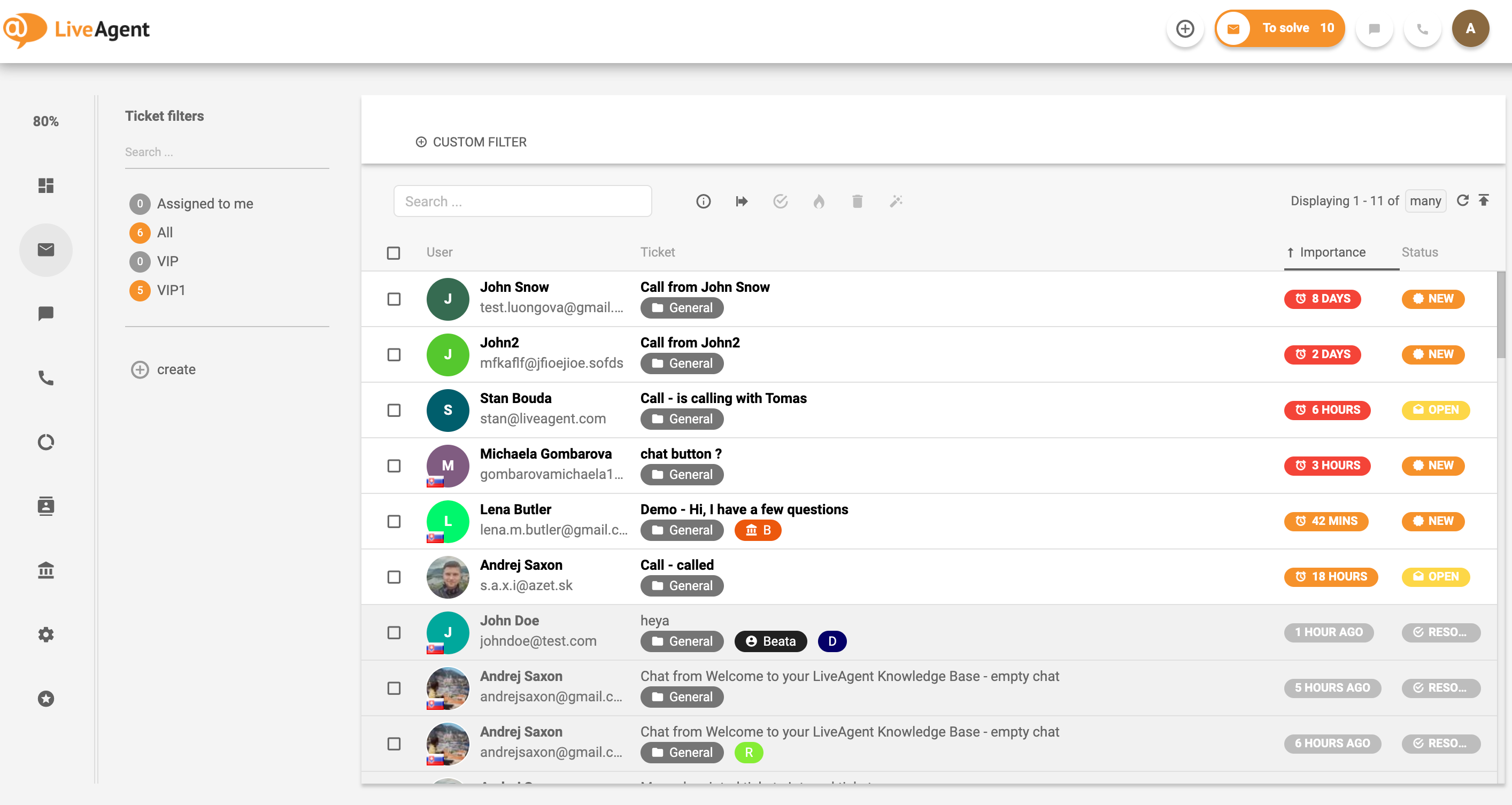 Live Chat Software screenshot