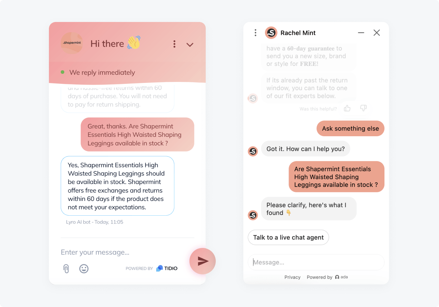 Lyro AI Agent screenshot