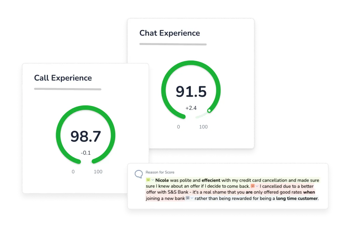 Medallia Conversation Intelligence screenshot