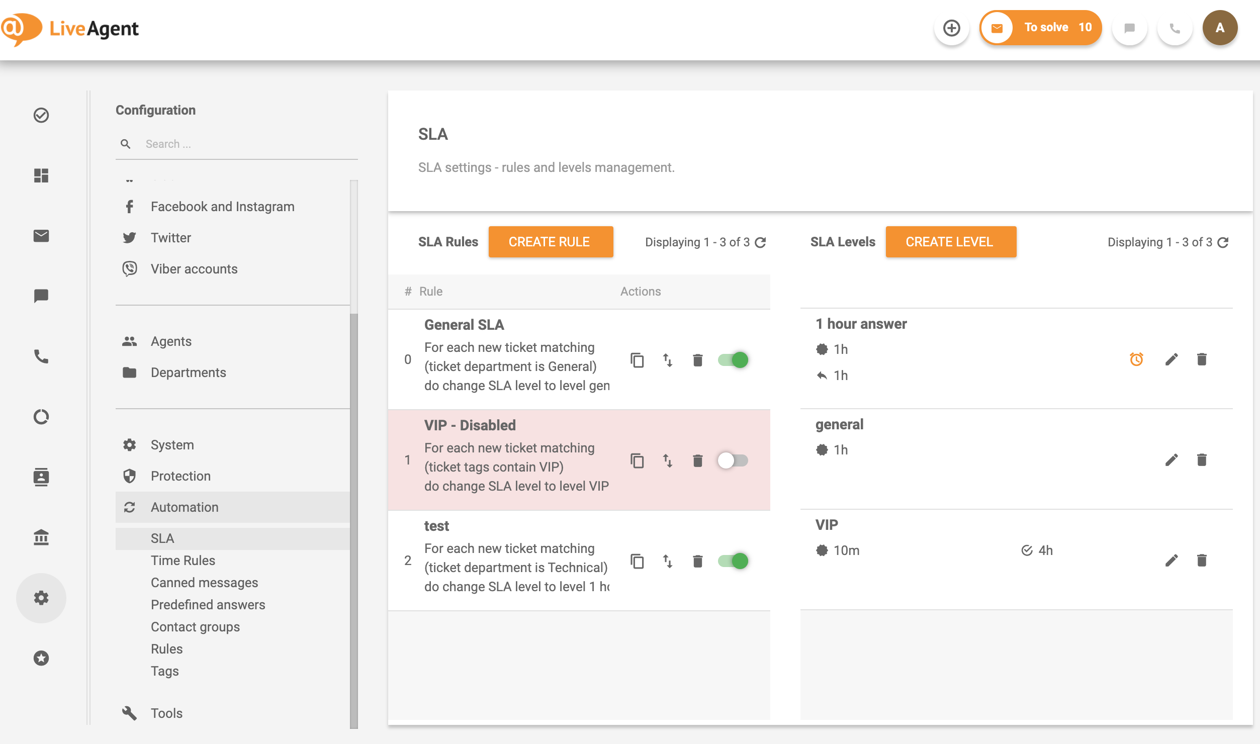 Ticketing System screenshot