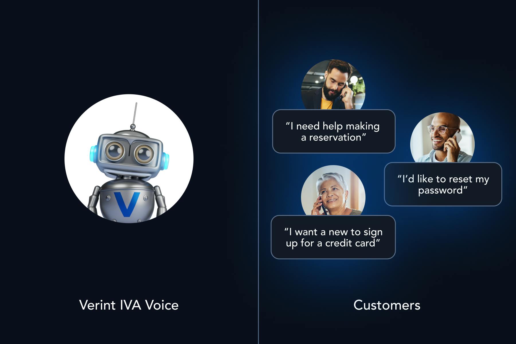 Verint Intelligent Virtual Assistant (IVA) screenshot