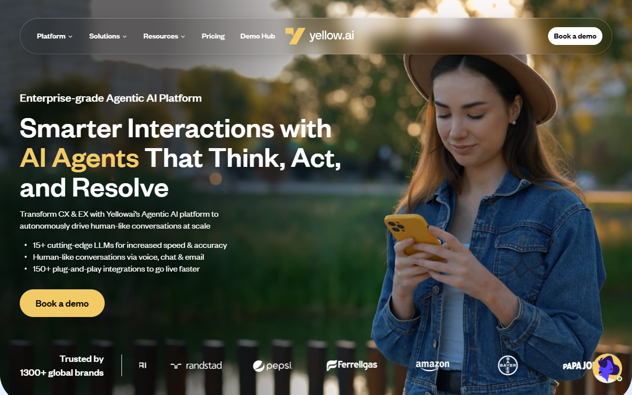 Yellow.ai screenshot