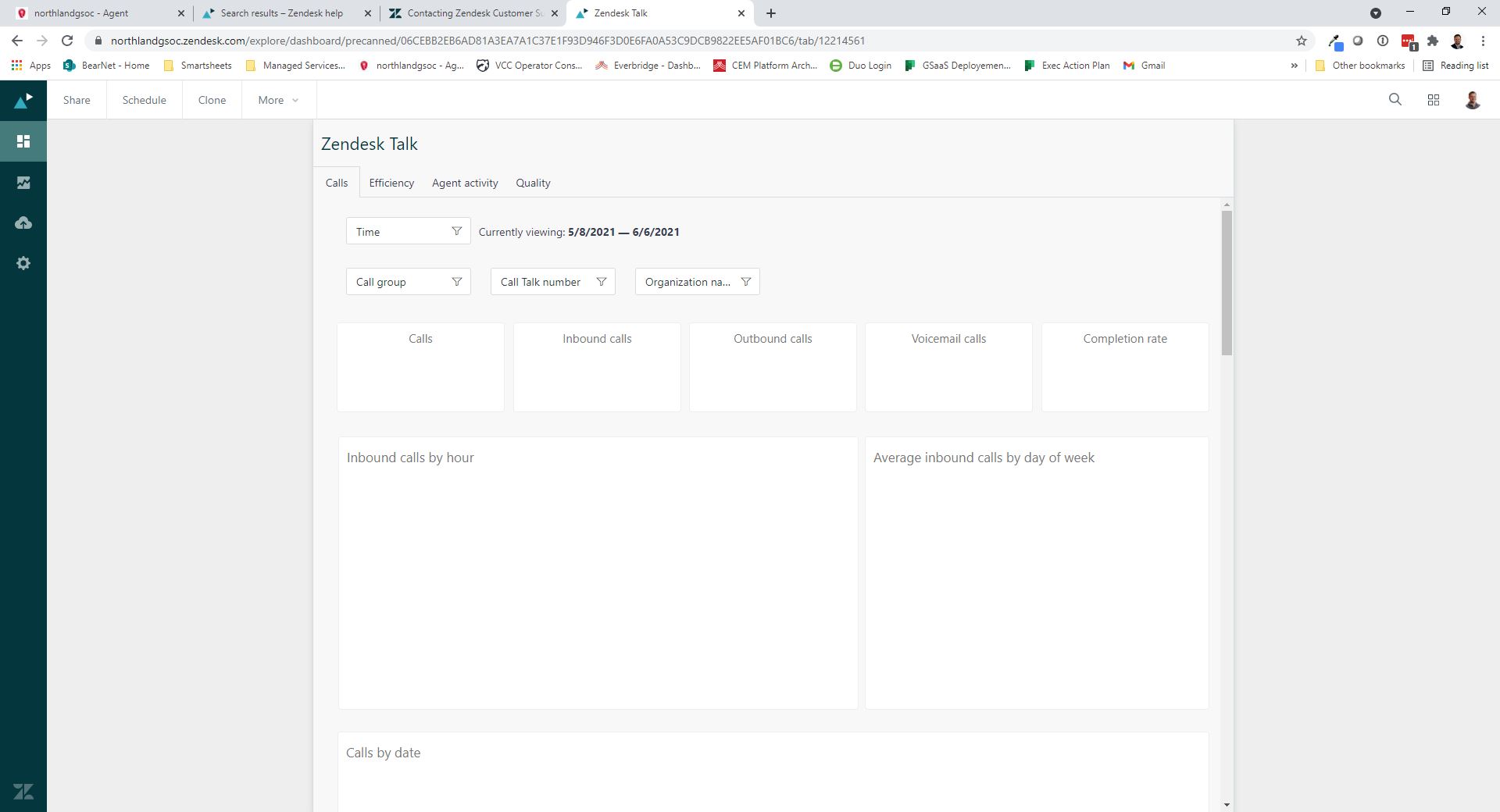 Zendesk Talk screenshot