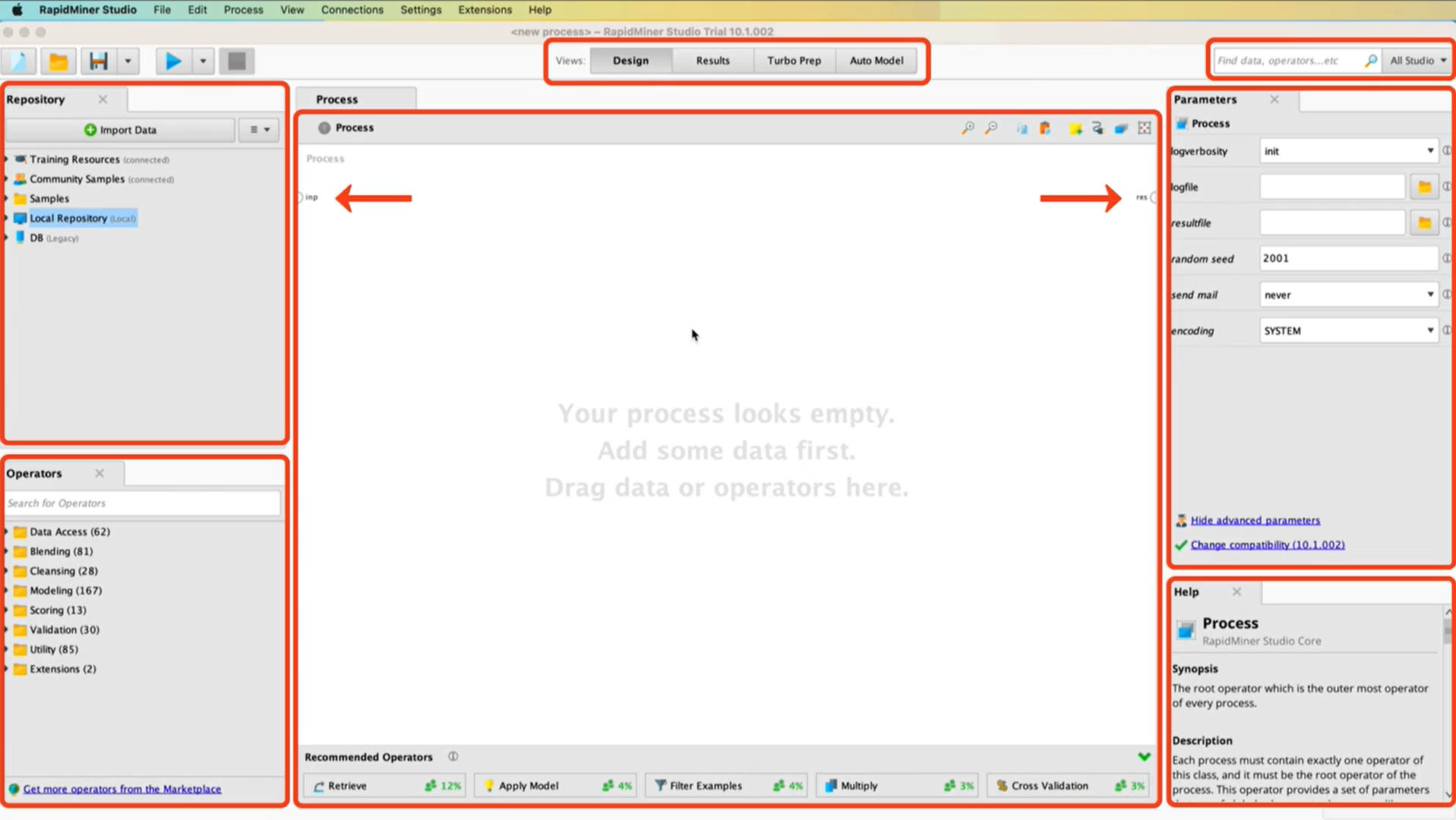 Altair RapidMiner screenshot