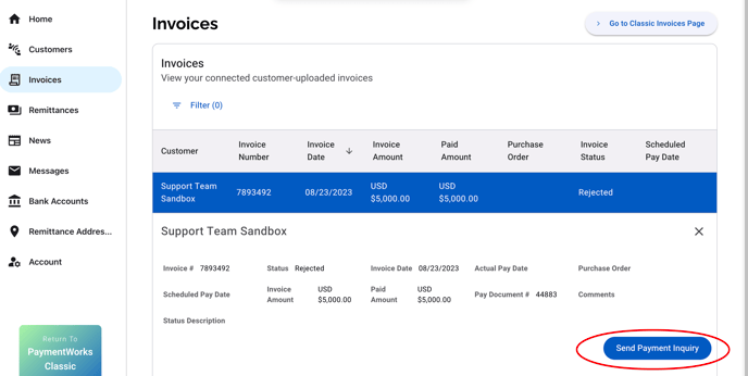 B2B Electronic Payments screenshot