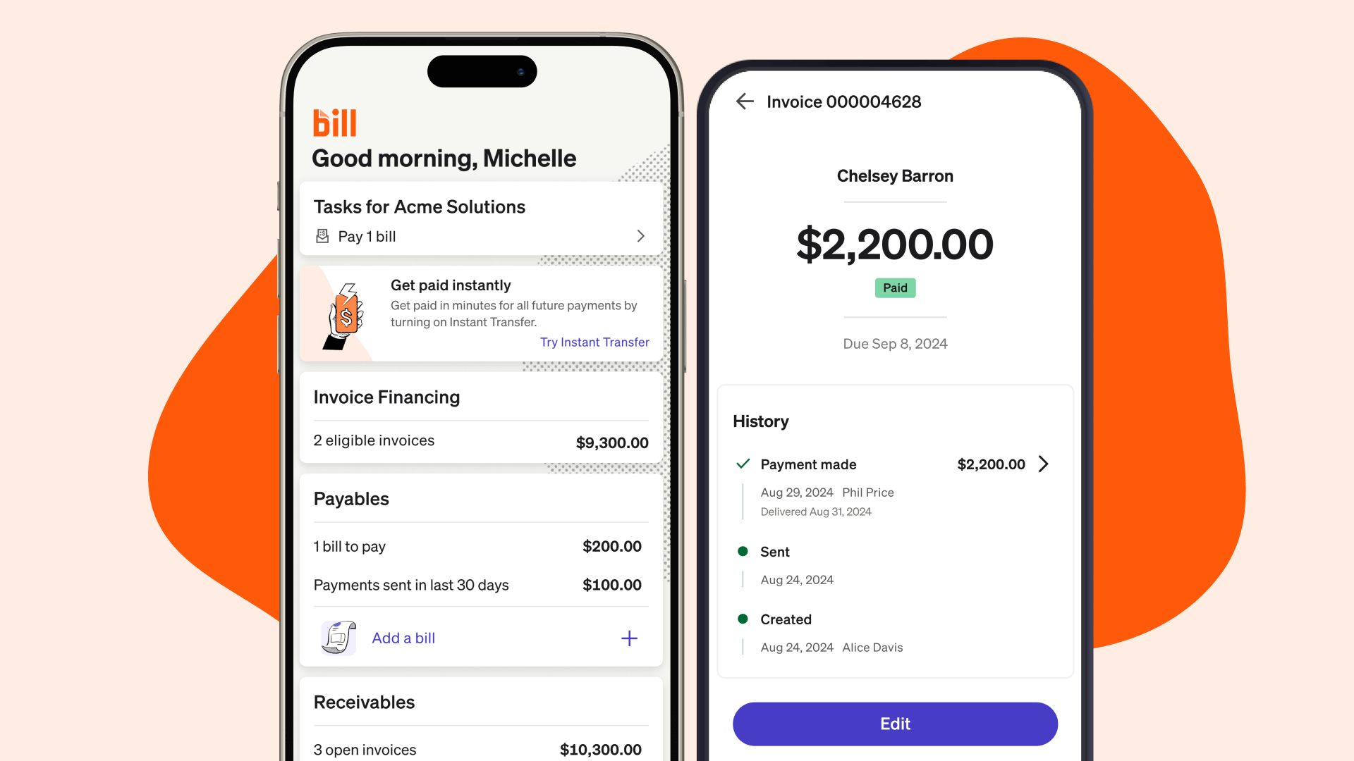 BILL Supplier Payments Plus screenshot
