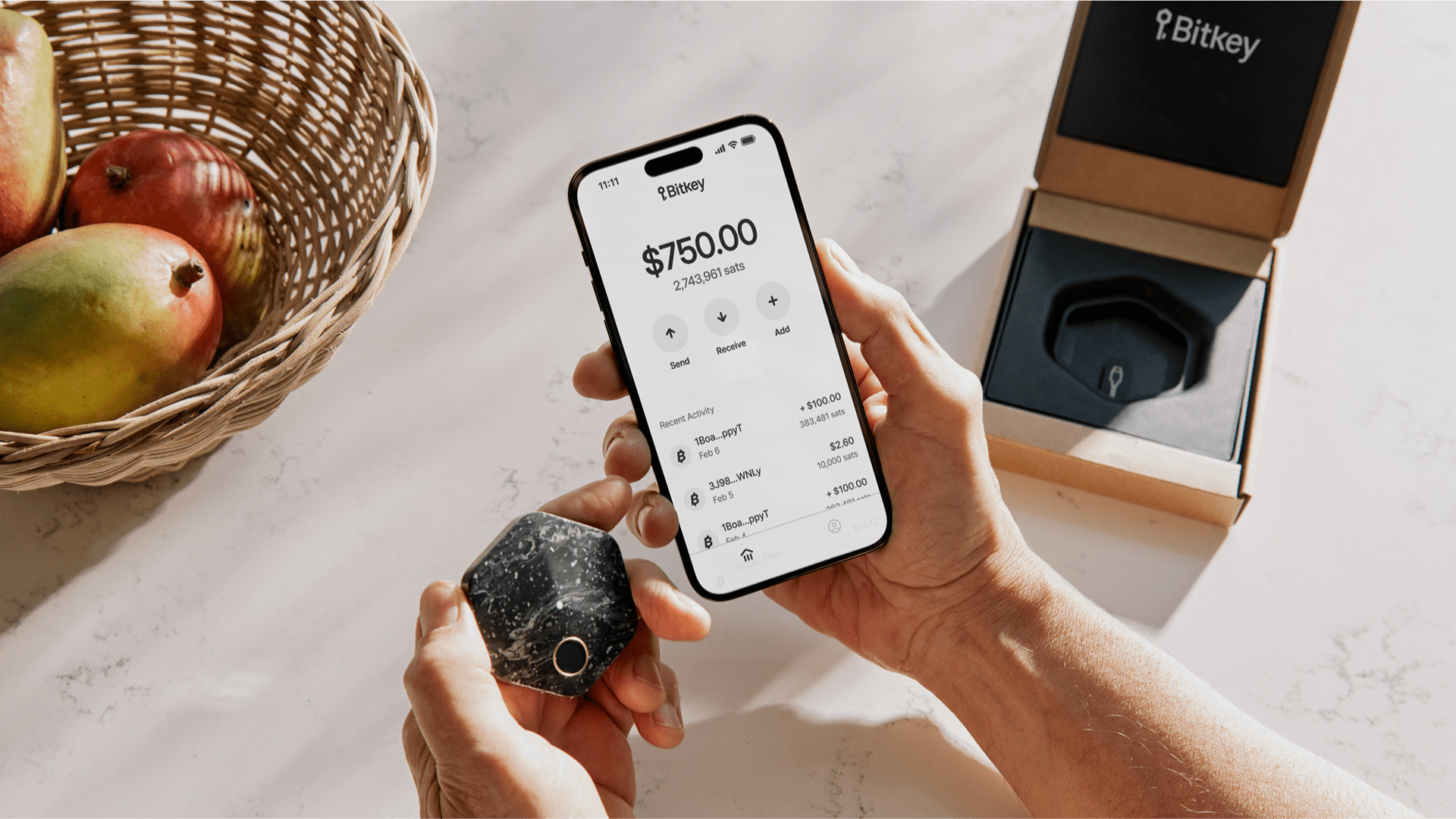 Bitkey screenshot