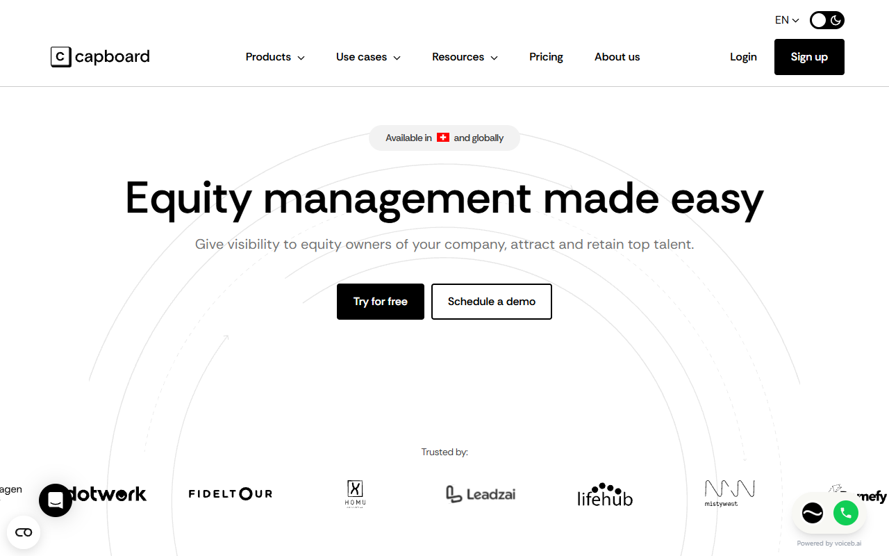 Capboard screenshot