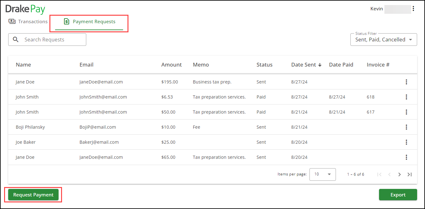 Drake Pay screenshot