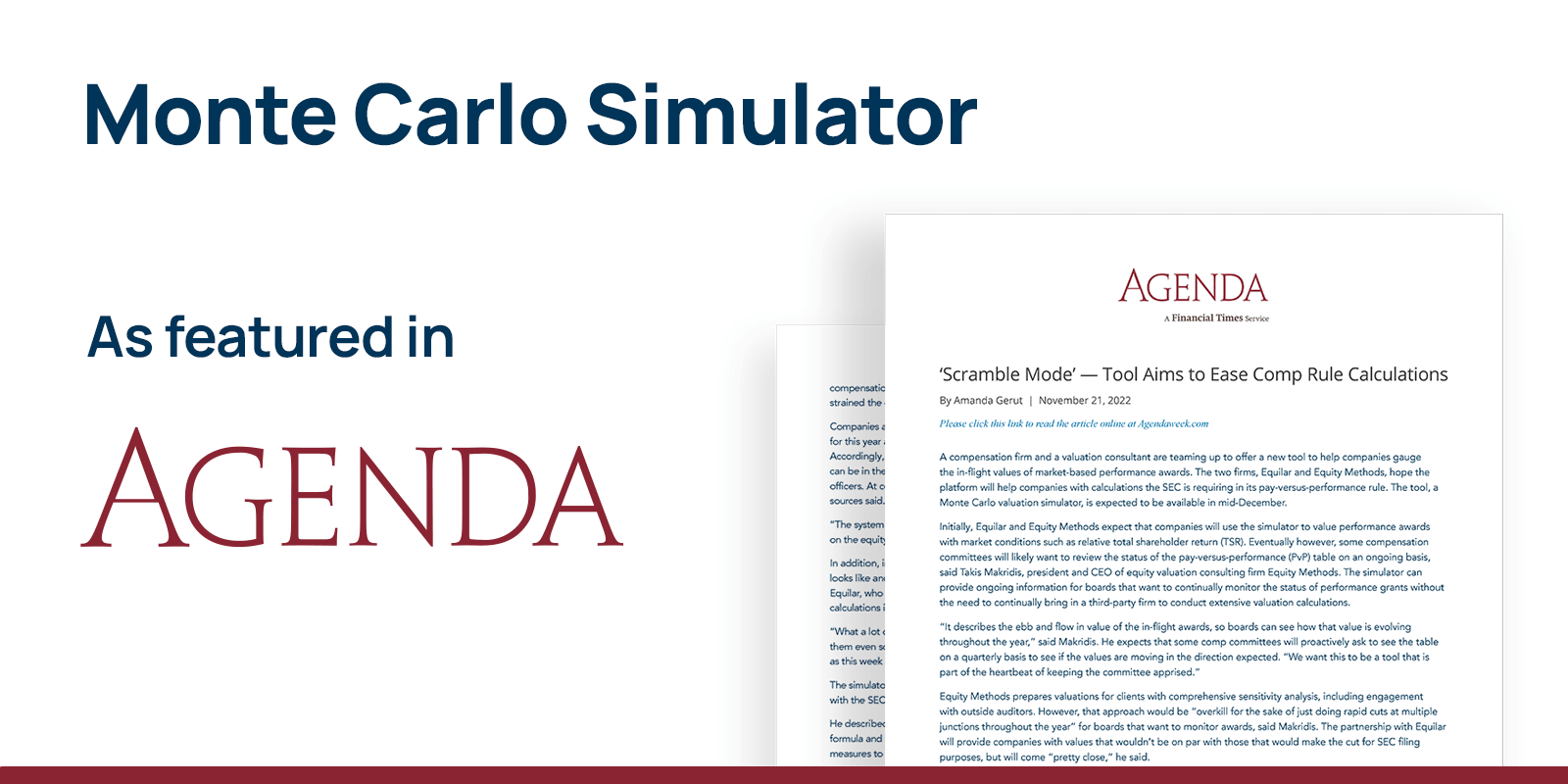 Monte Carlo Simulator screenshot