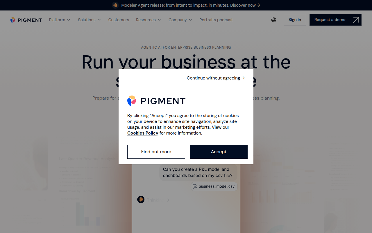 Pigment screenshot