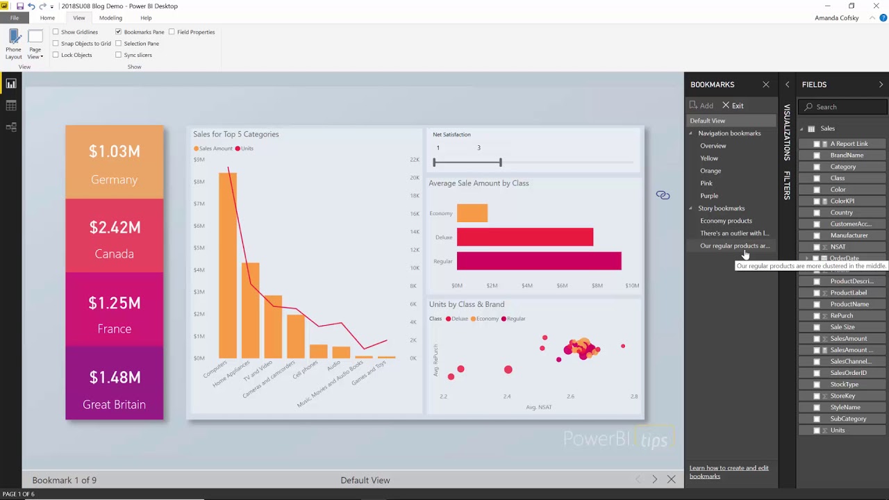 Power BI screenshot