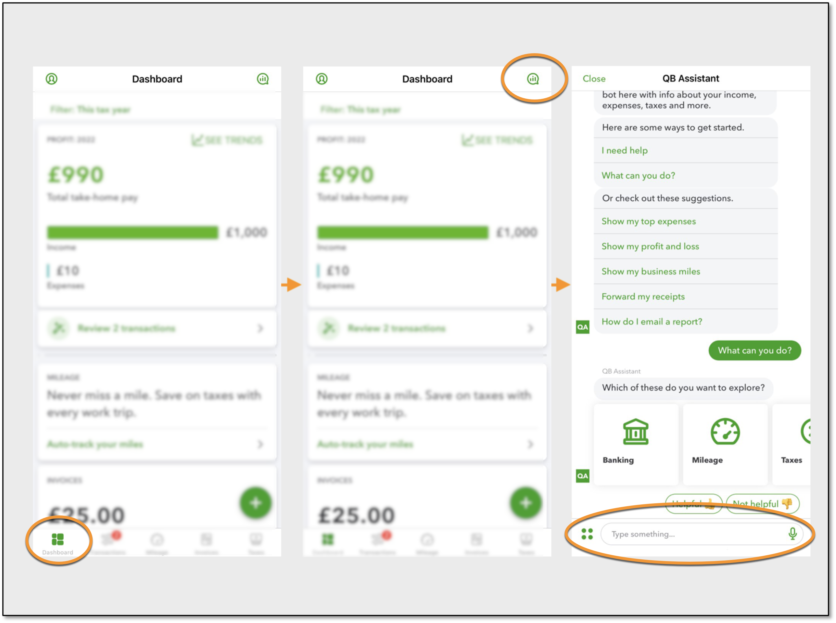 QuickBooks Self-Employed screenshot