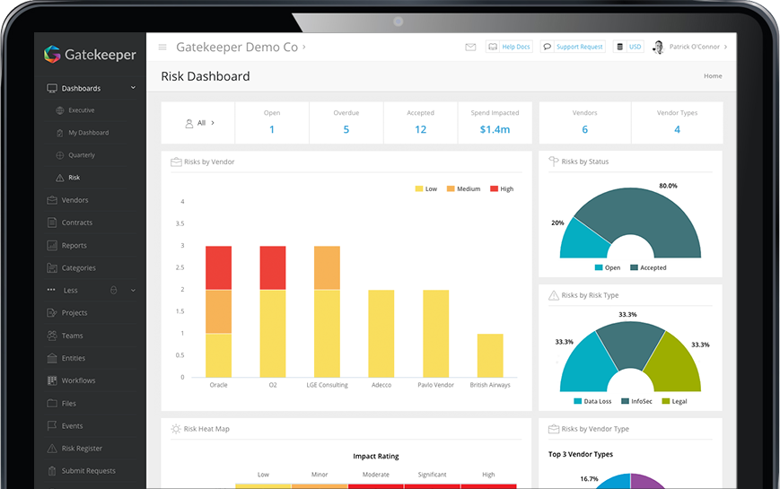 Risk Module screenshot
