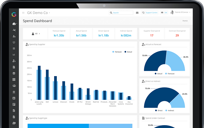 Spend Module screenshot