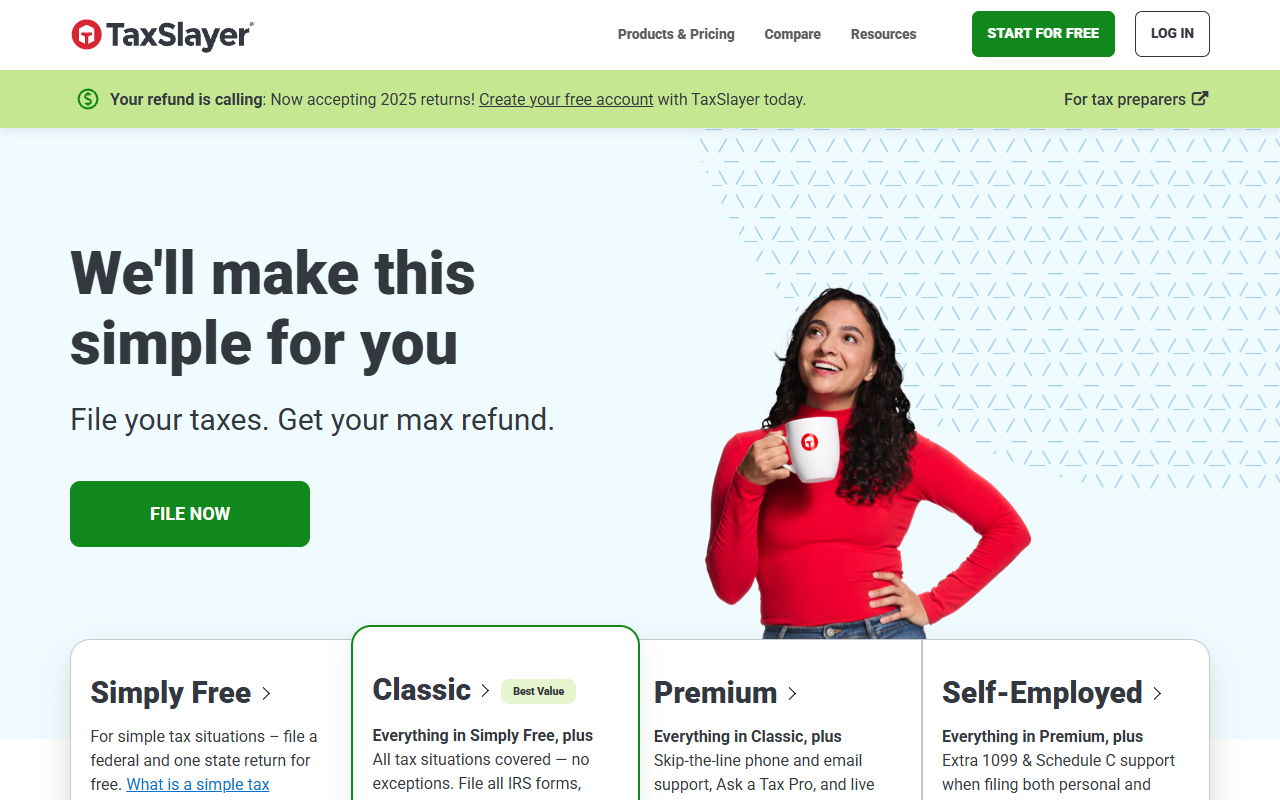 TaxSlayer screenshot