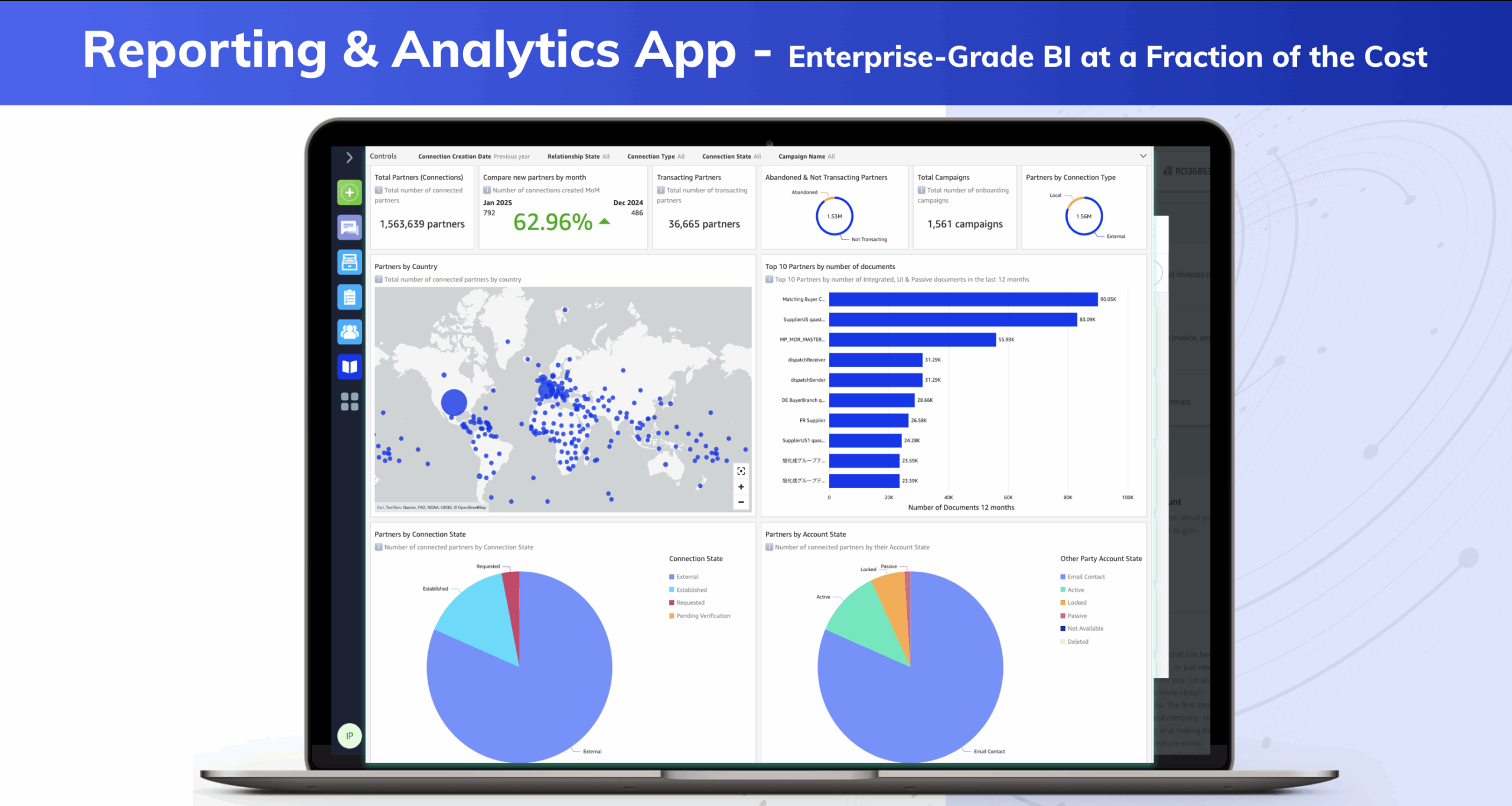 Tradeshift Reporting & Analytics screenshot