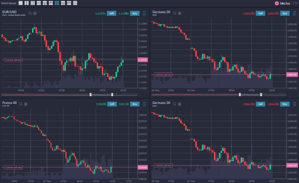 WebTrader screenshot