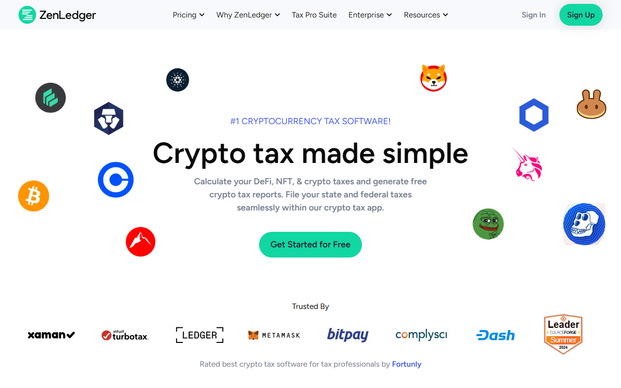 ZenLedger screenshot