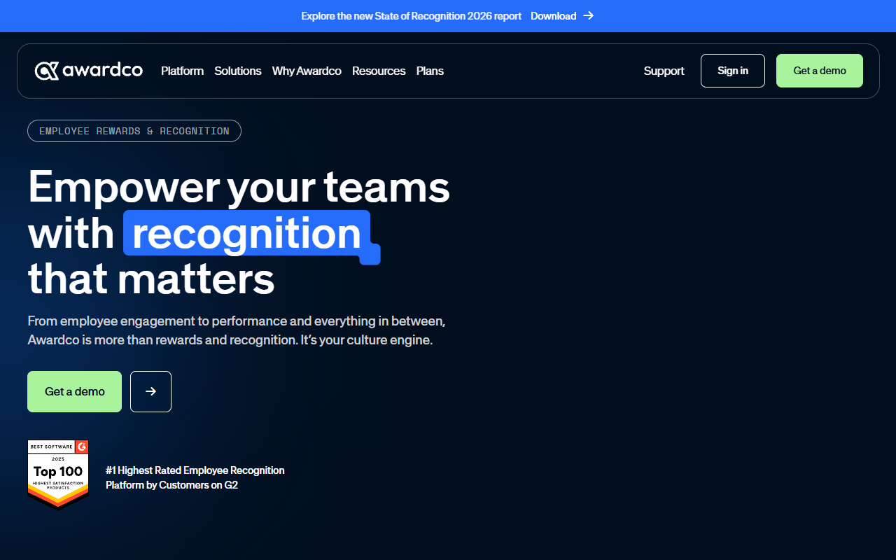Awardco Engage™ screenshot