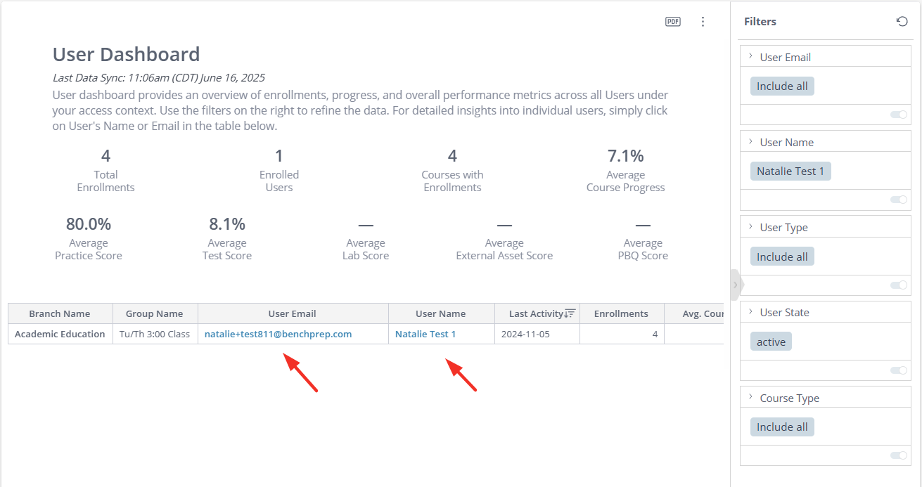 BenchPrep screenshot