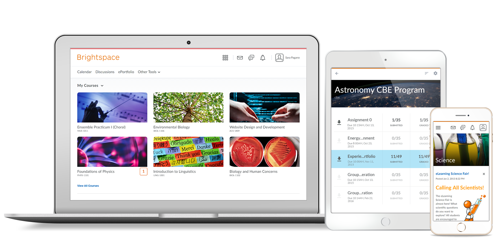 D2L Brightspace screenshot