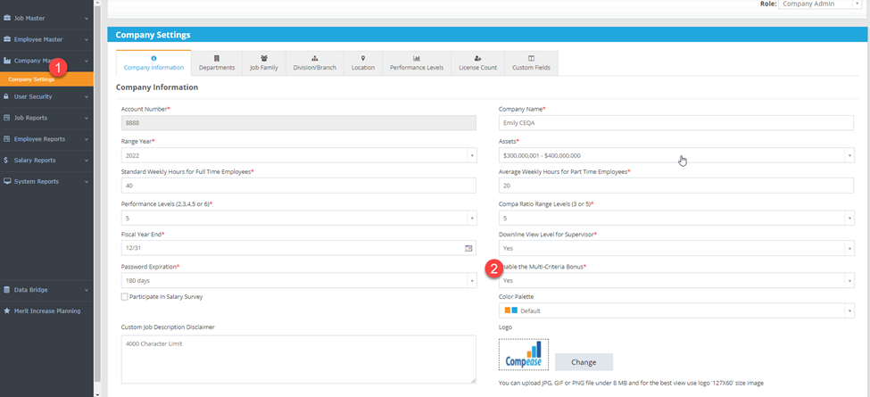 Compease screenshot