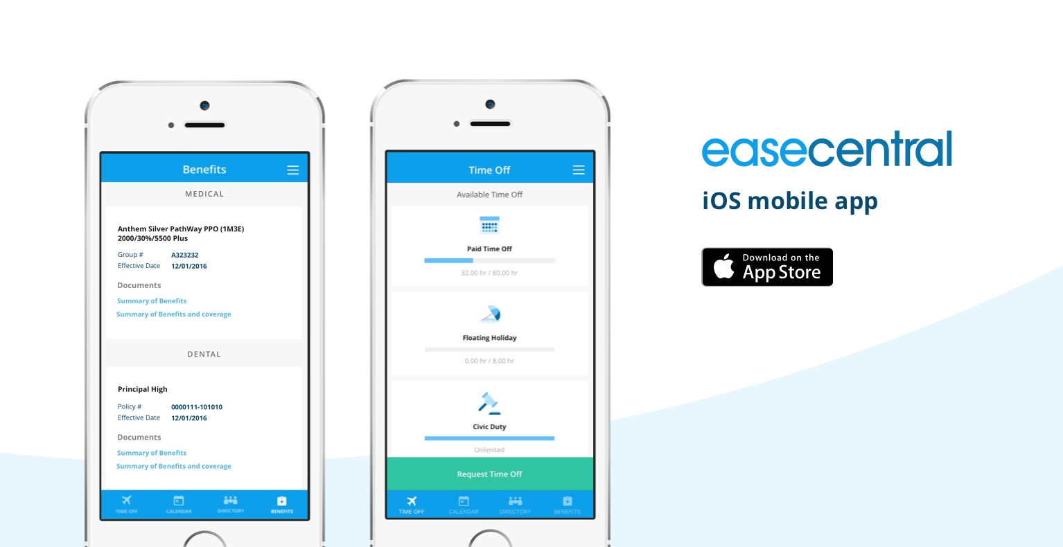 Ease screenshot
