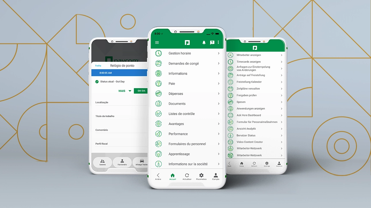 Paycom Global HCM screenshot