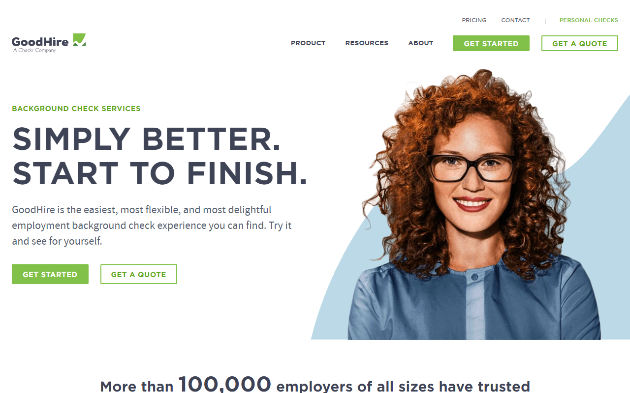 GoodHire screenshot
