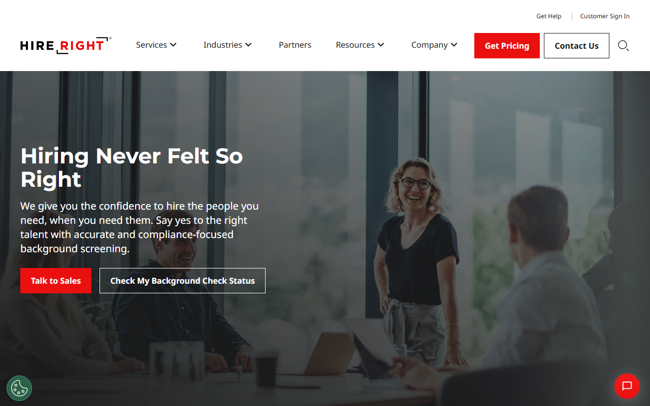HireRight screenshot