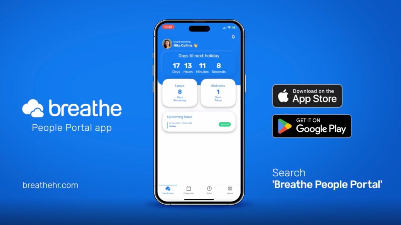 HR Mobile App screenshot