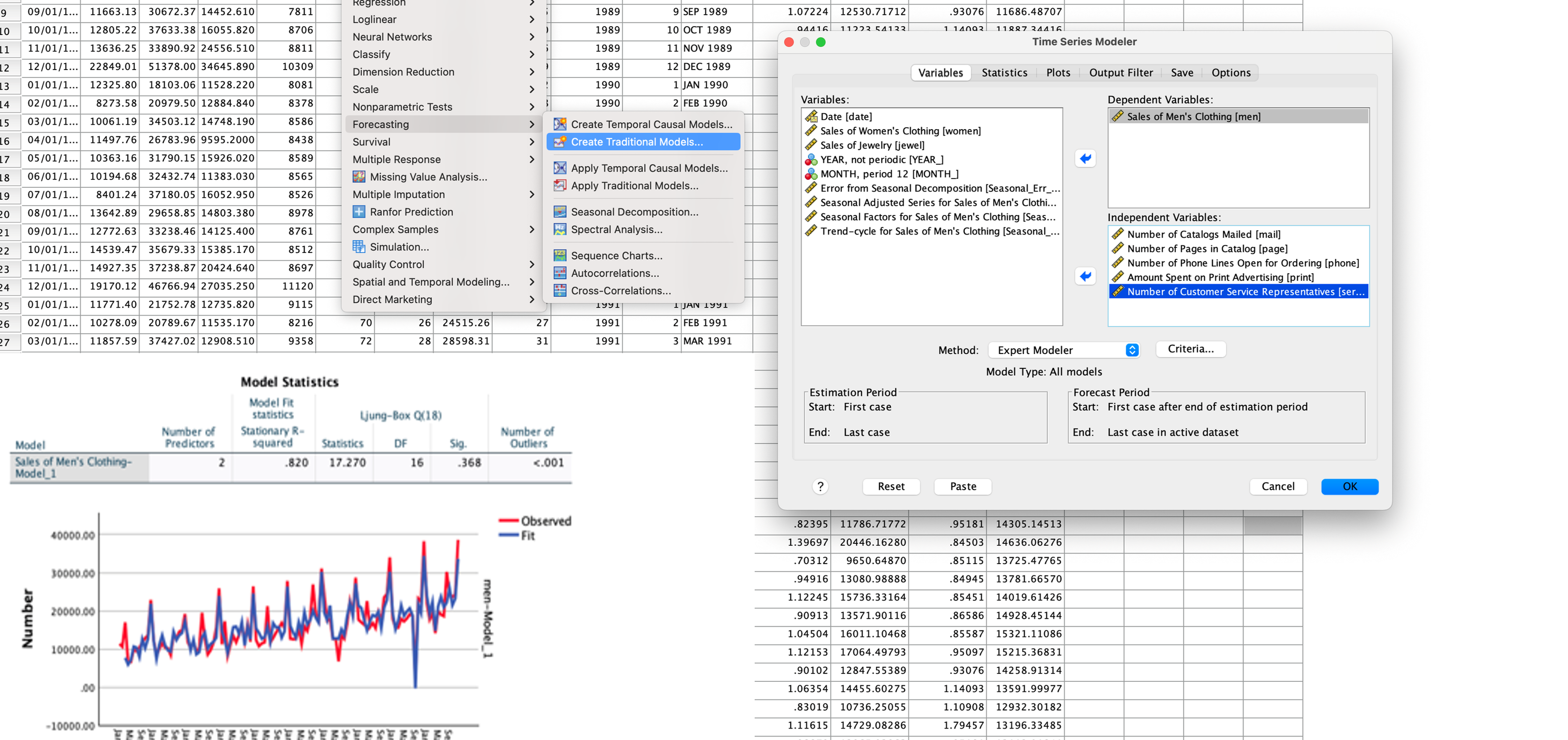 IBM SPSS Modeler screenshot