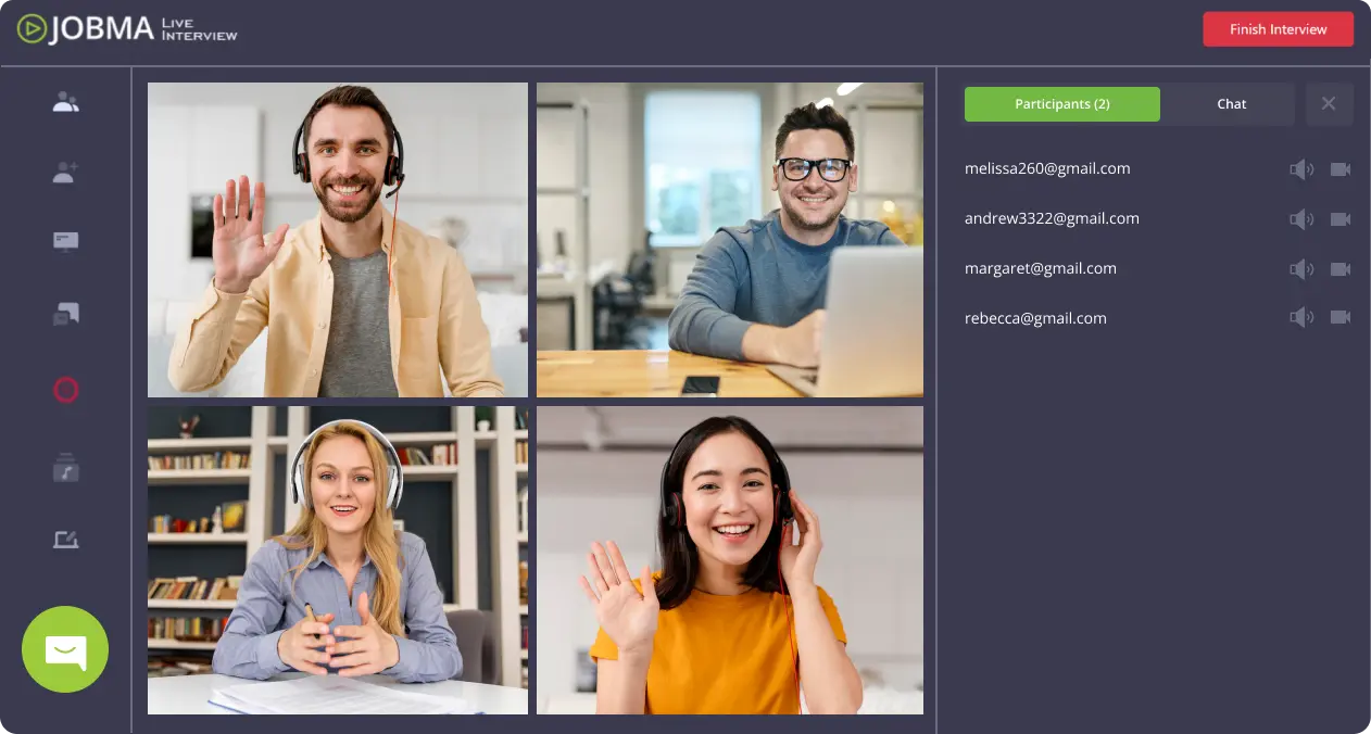 Jobma Interview Scheduling screenshot