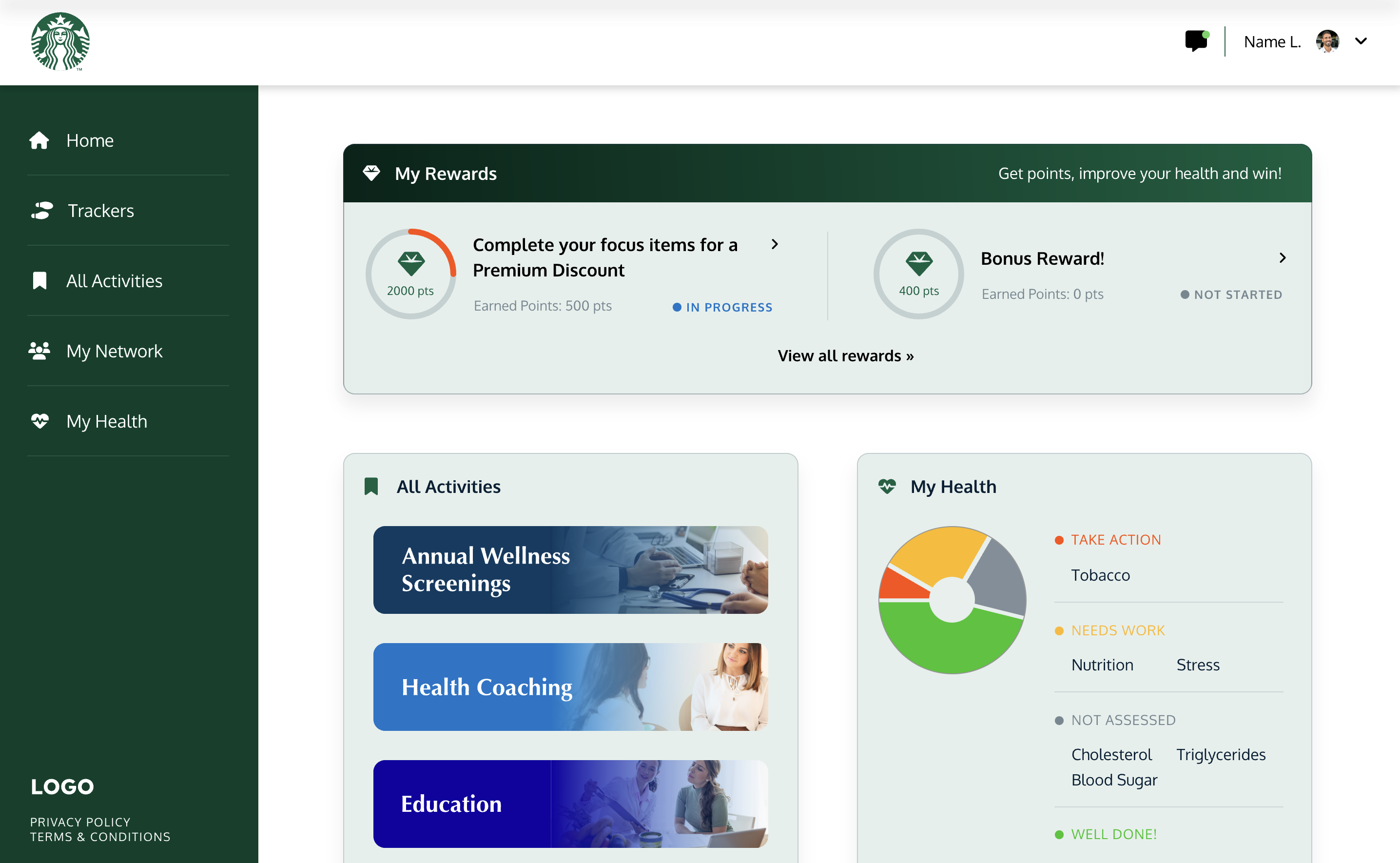 ManageWell screenshot
