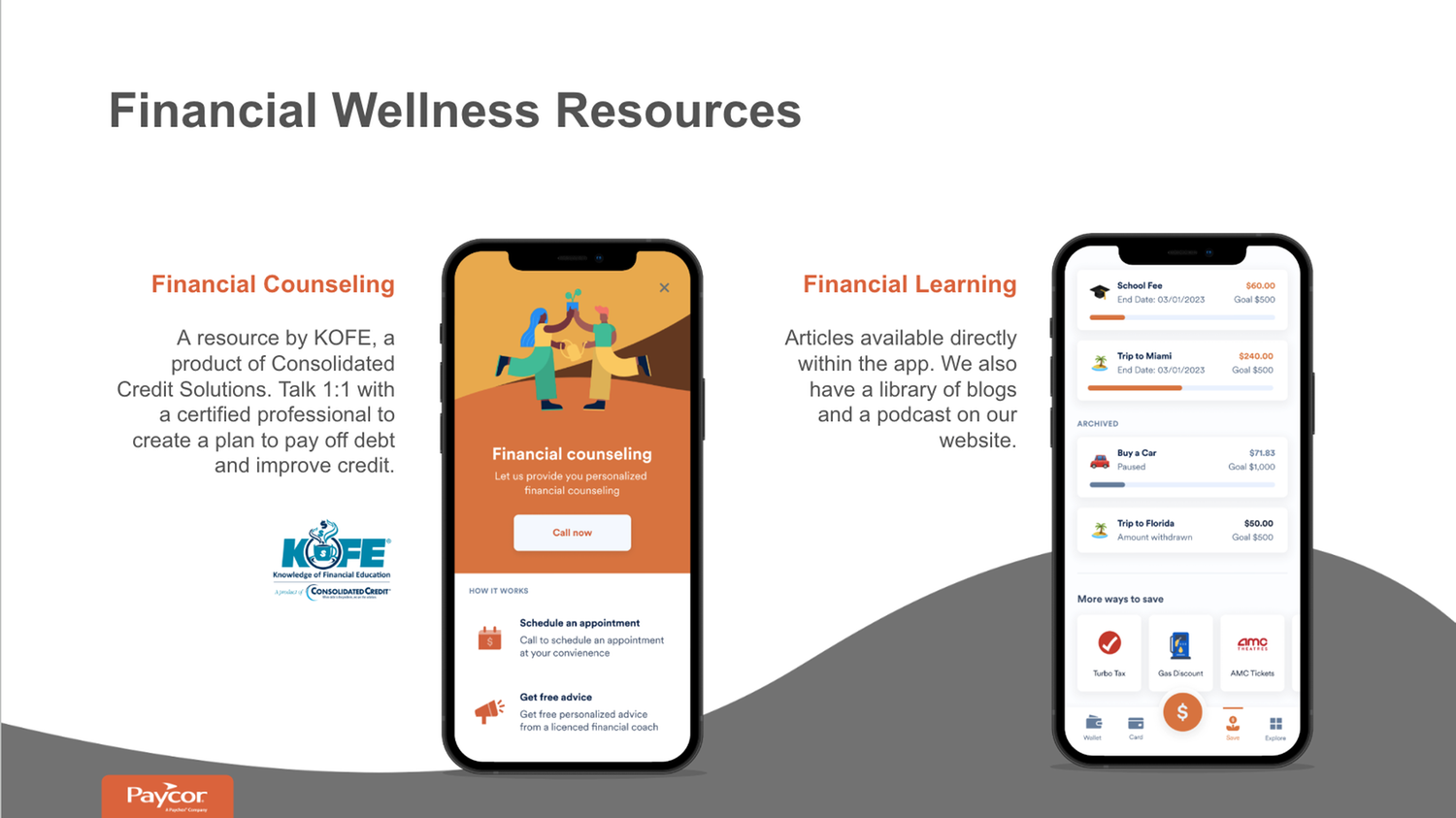Paycor Benefits Advisor screenshot