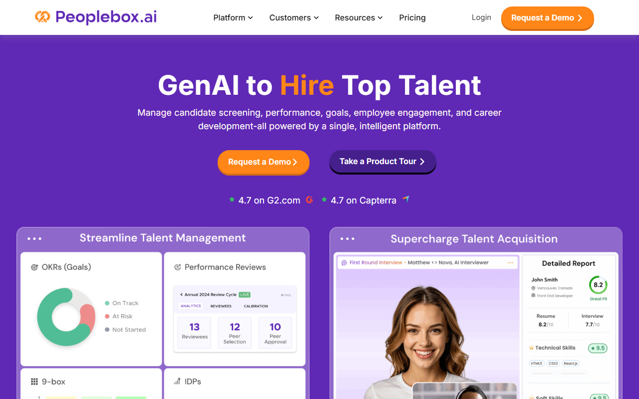 Peoplebox screenshot