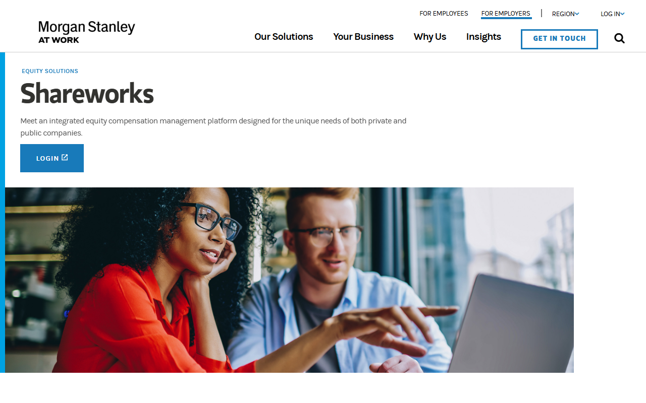 Morgan Stanley at Work screenshot