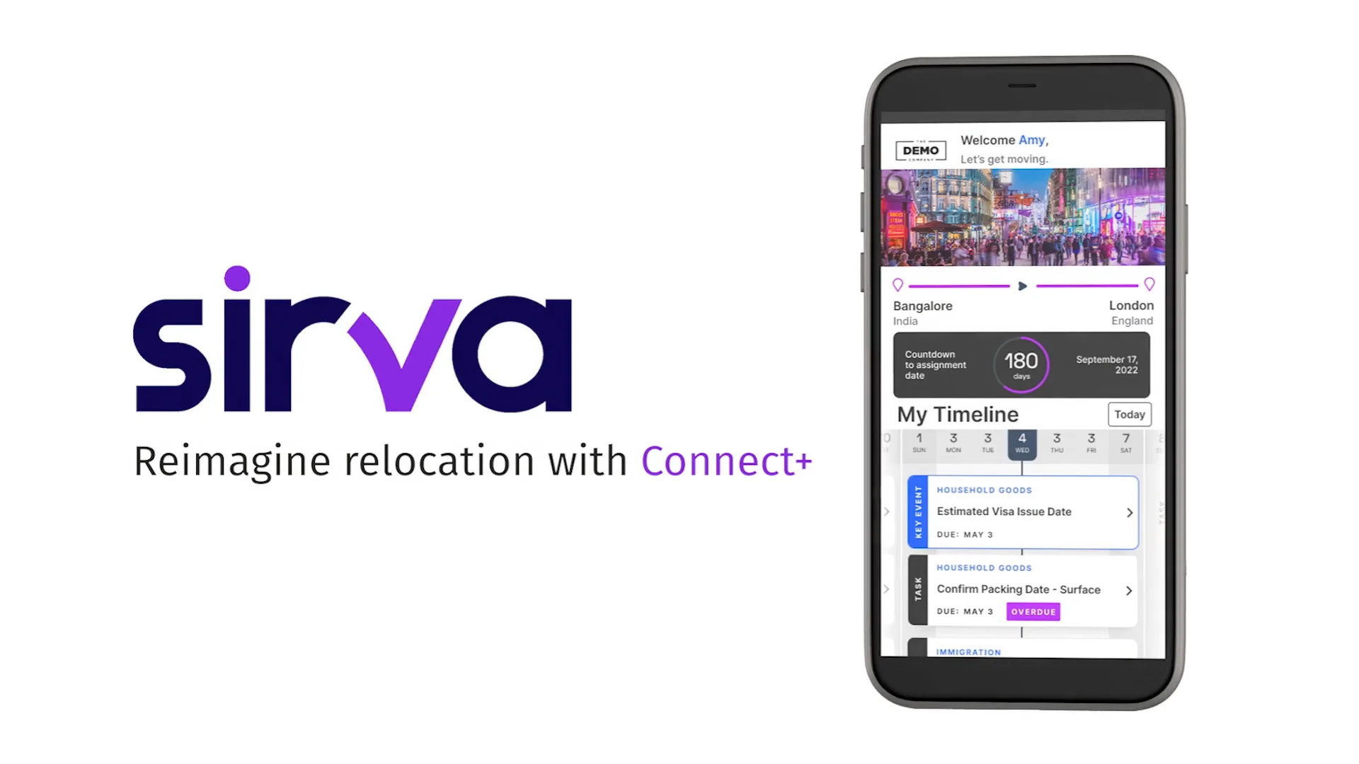 SIRVA CONNECT screenshot