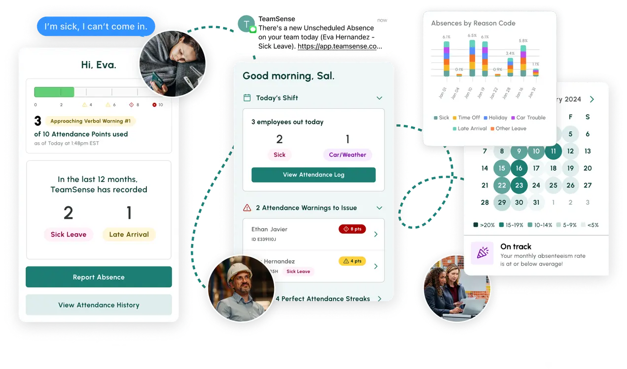 TeamSense screenshot
