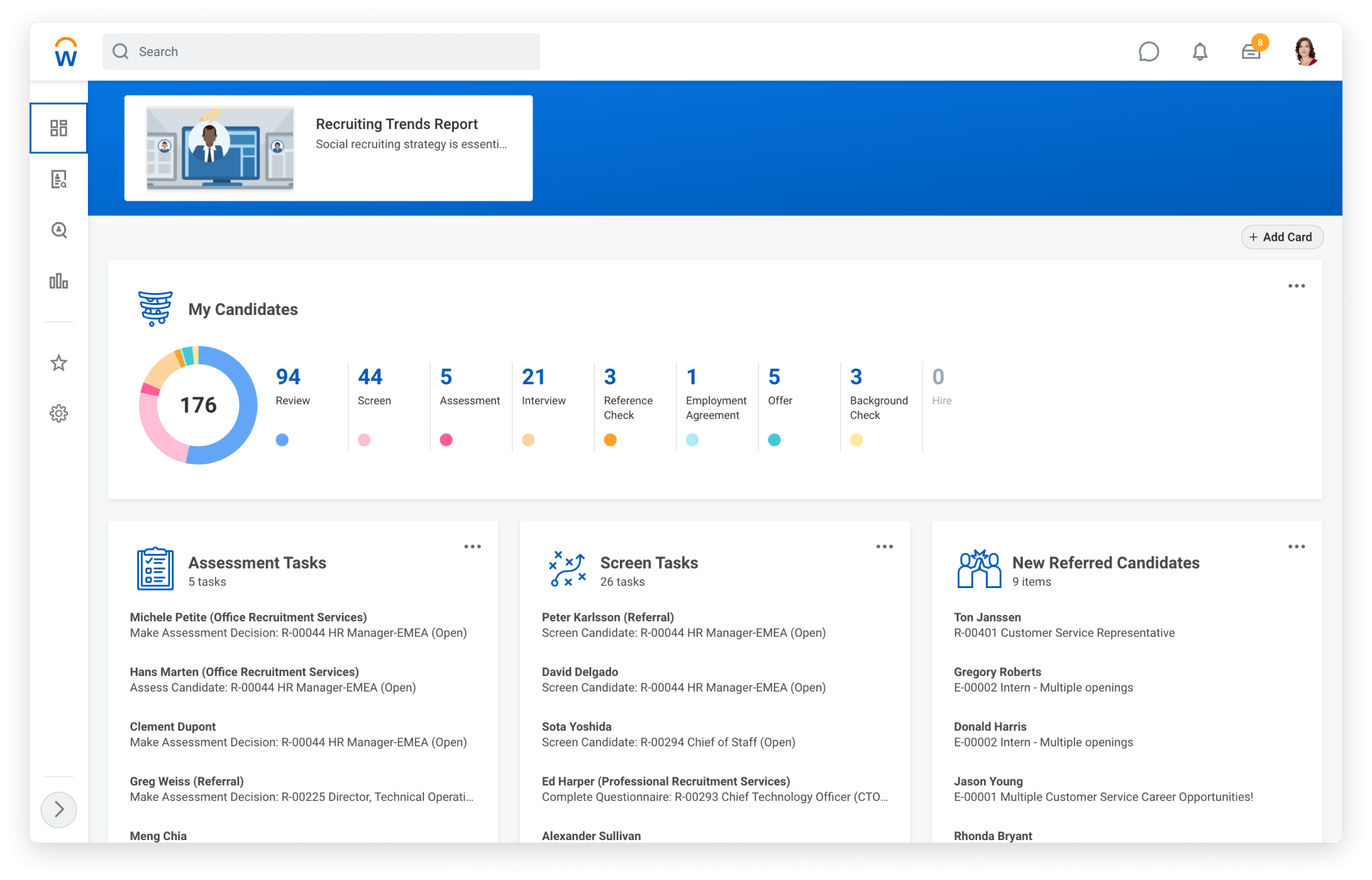 Workday Recruiting screenshot