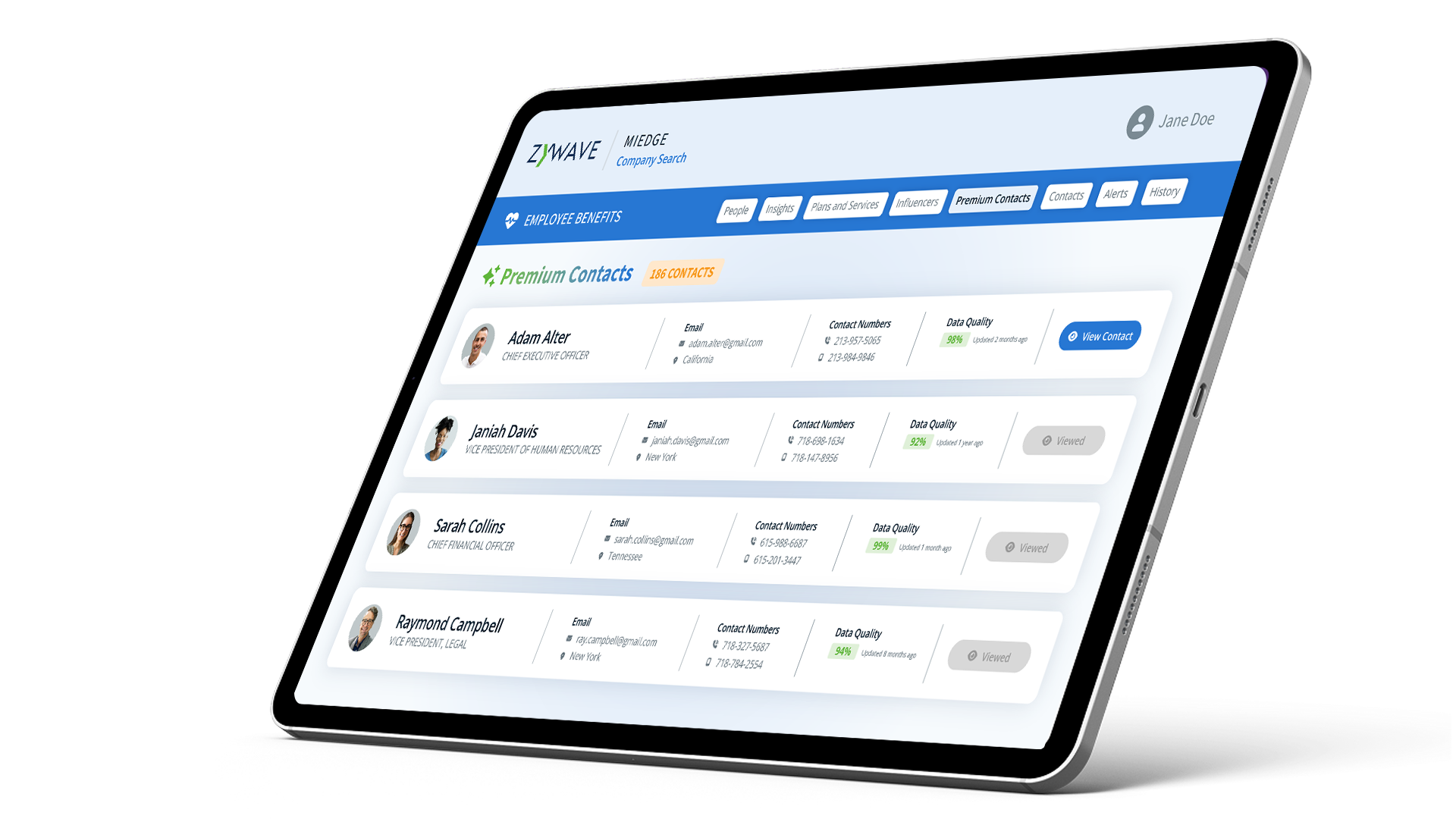 Zywave Client Cloud for Employee Benefits screenshot