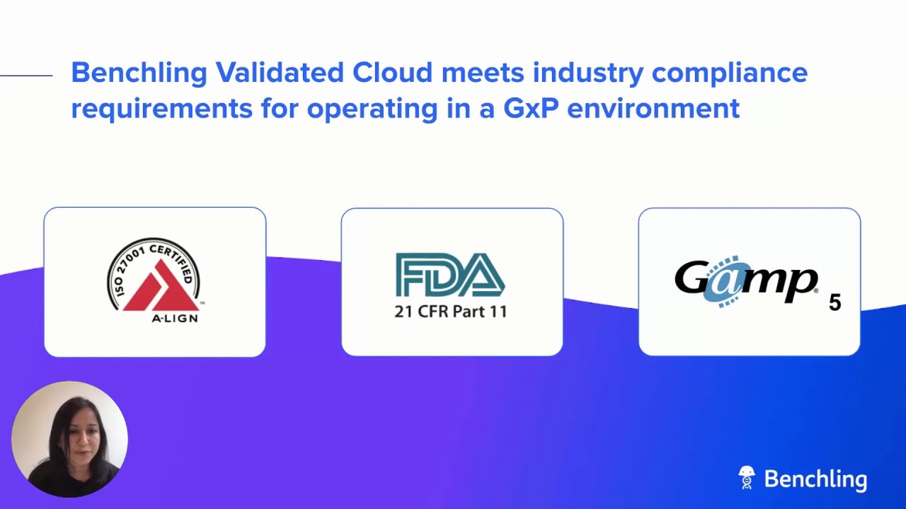 Benchling Validated Cloud screenshot