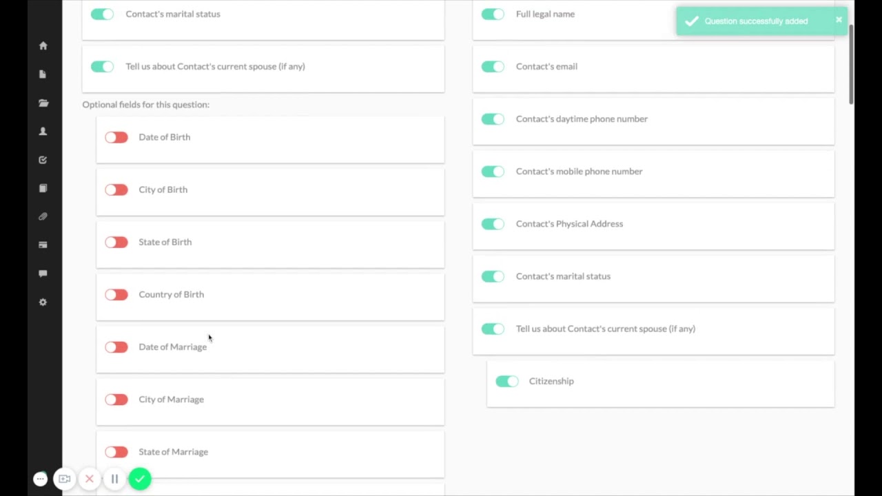Docketwise screenshot