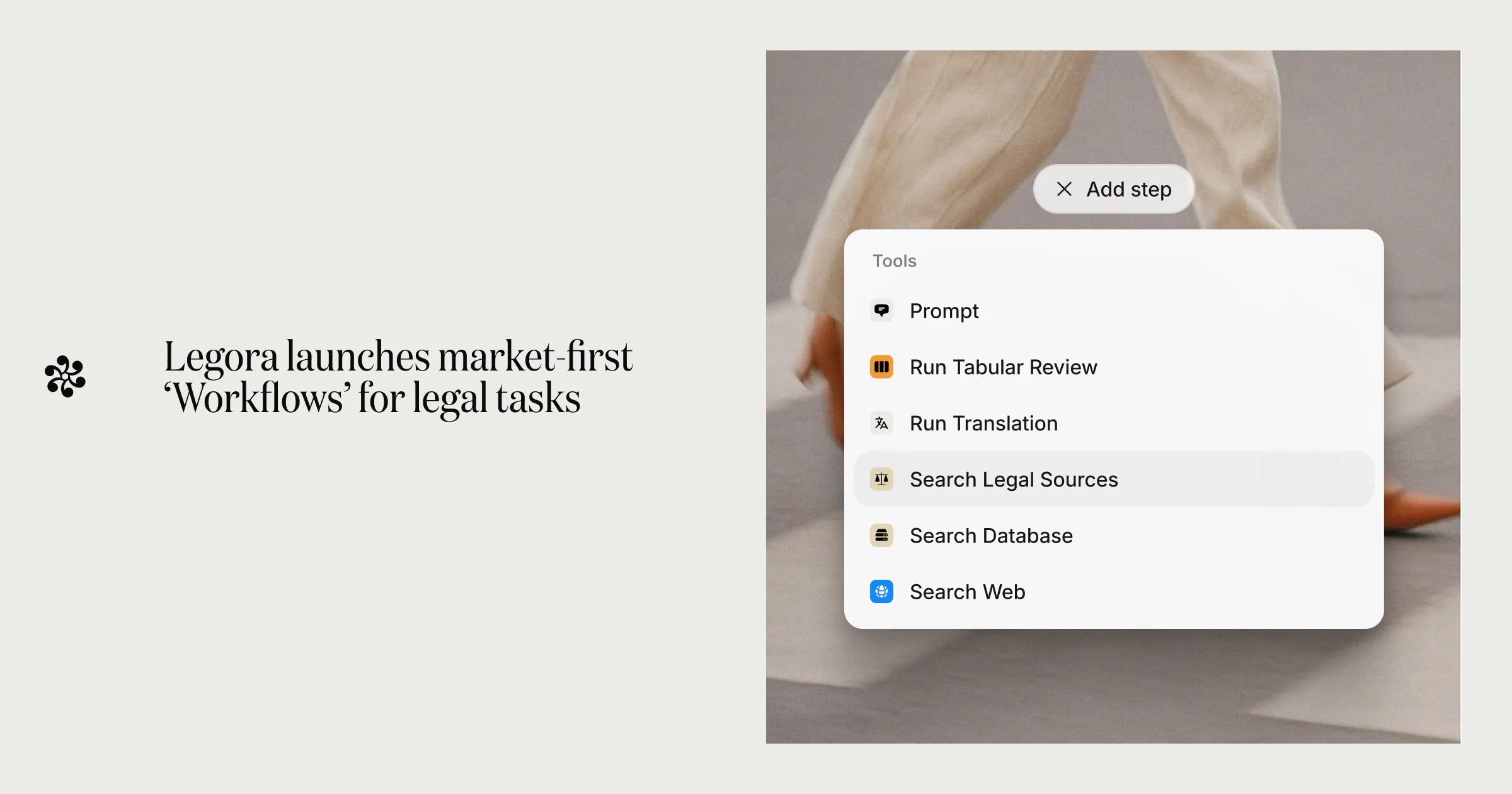 Workflows screenshot