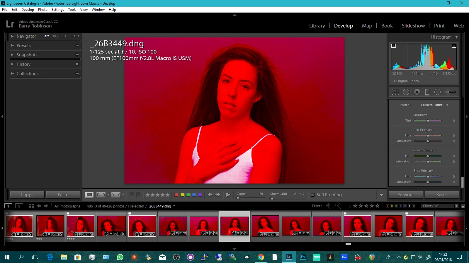 Adobe Lightroom screenshot