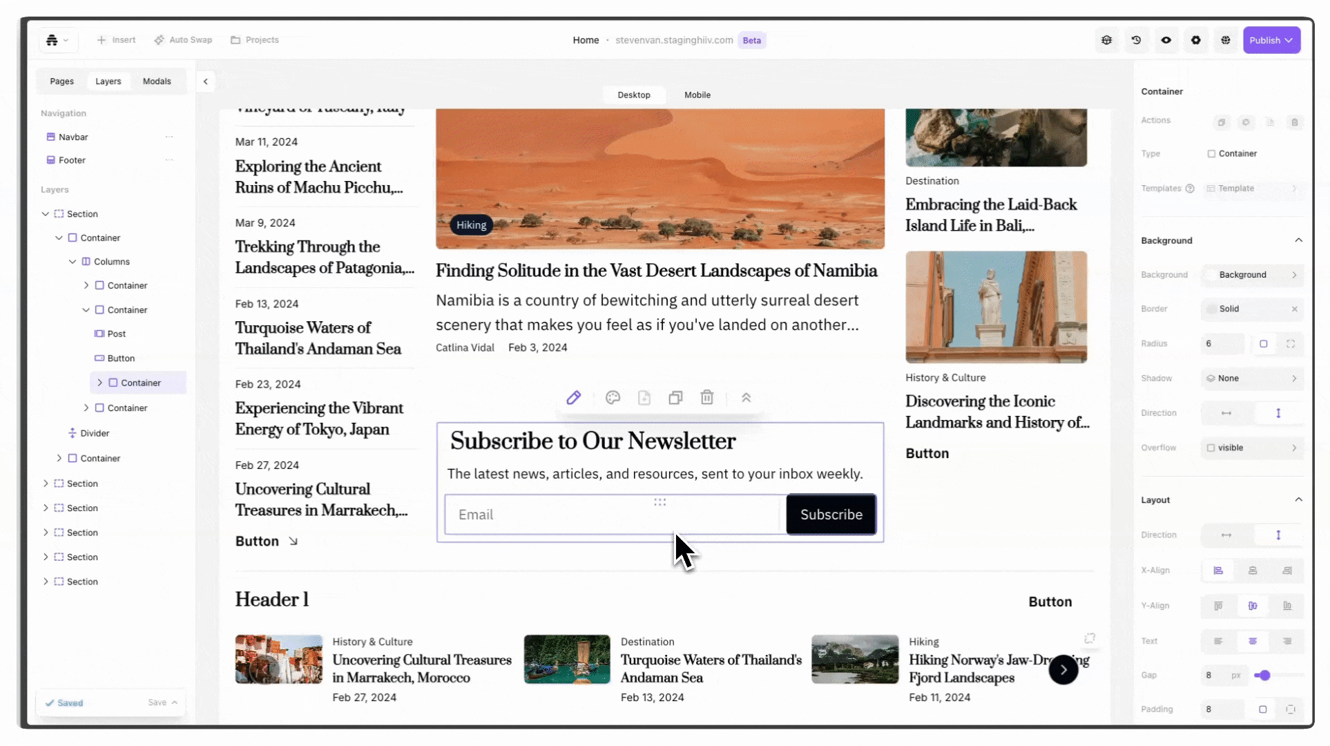Beehiiv screenshot