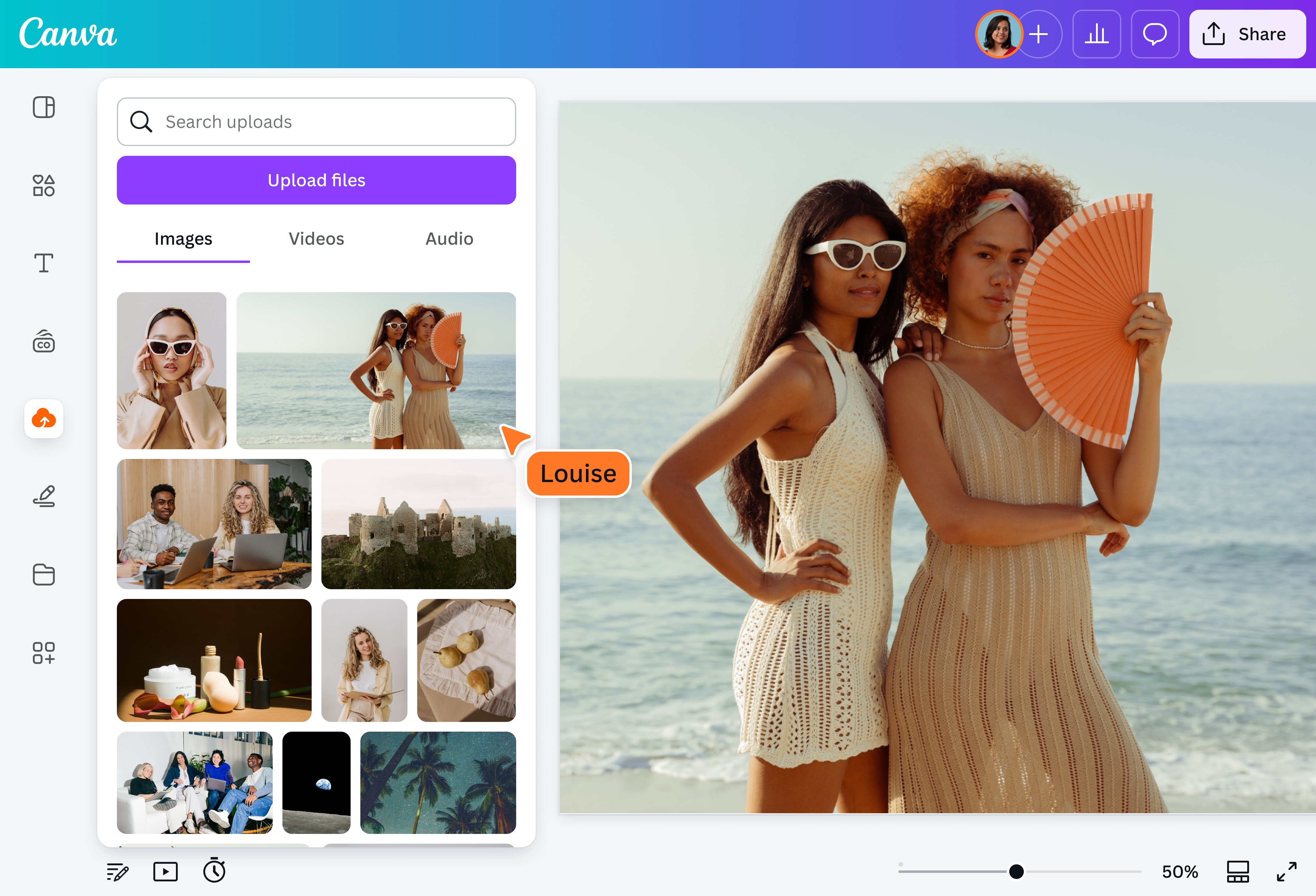 Canva screenshot
