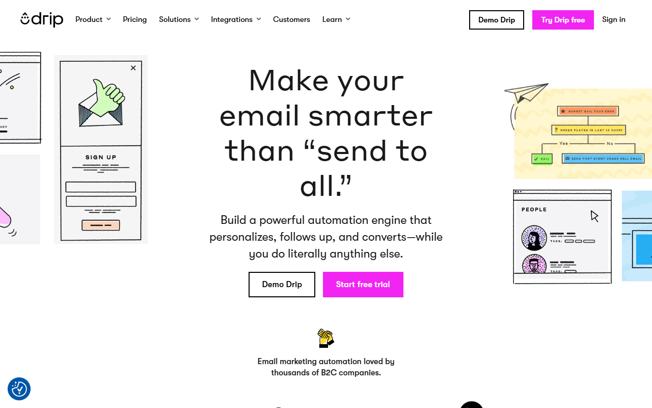 Drip screenshot